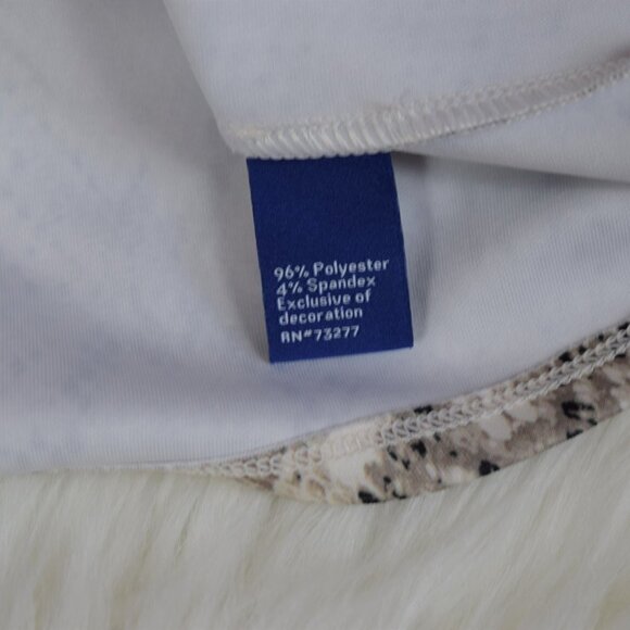 💰3/$25 Apt. 9 Snakeskin Skirt Snake Print Ponte Mini Short Career Workwear S - Picture 5 of 7